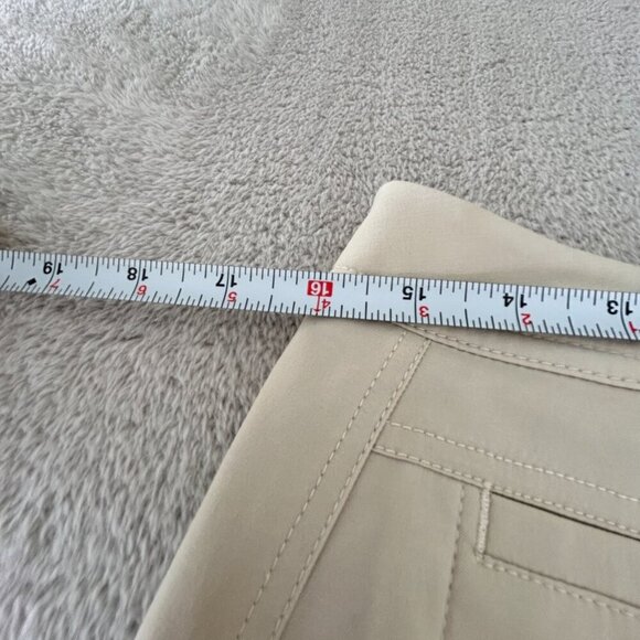 Tail Tech Womens Ivory Golf Pants High Rise Size 10, 32"x29" Custom Hemmed - Picture 11 of 13